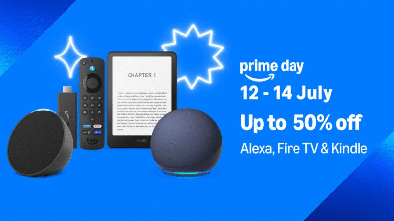 Amazon प्राइम डे 2025: Alexa, Fire TV और Kindle Paperwhite के साथ Echo स्मार्ट स्पीकर पर 50% तक की छूट