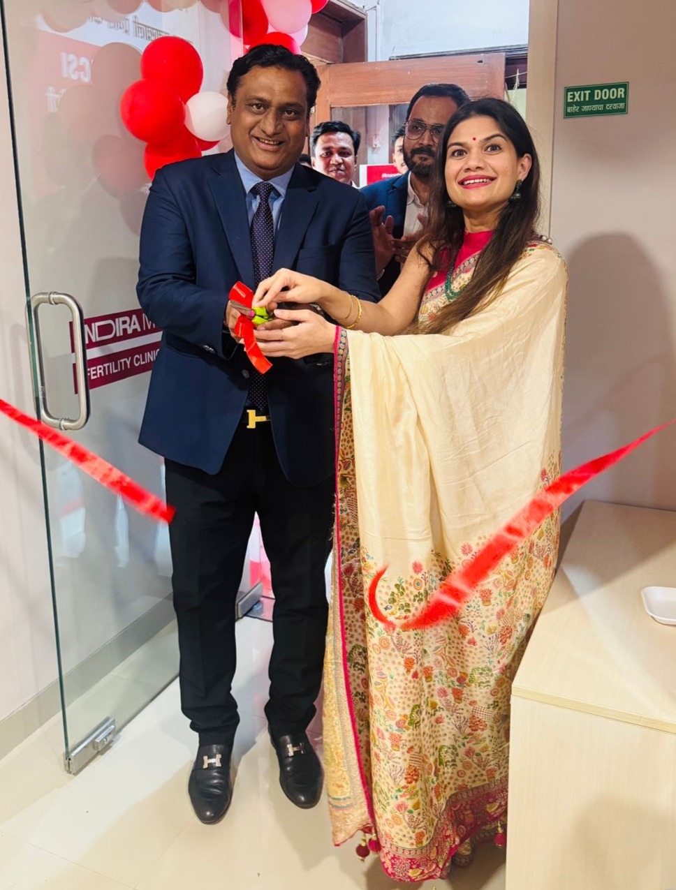 इन्दिरा आईवीएफ के मुम्बई में नए सेंटर का फोर्ट में किया शुभारंभ