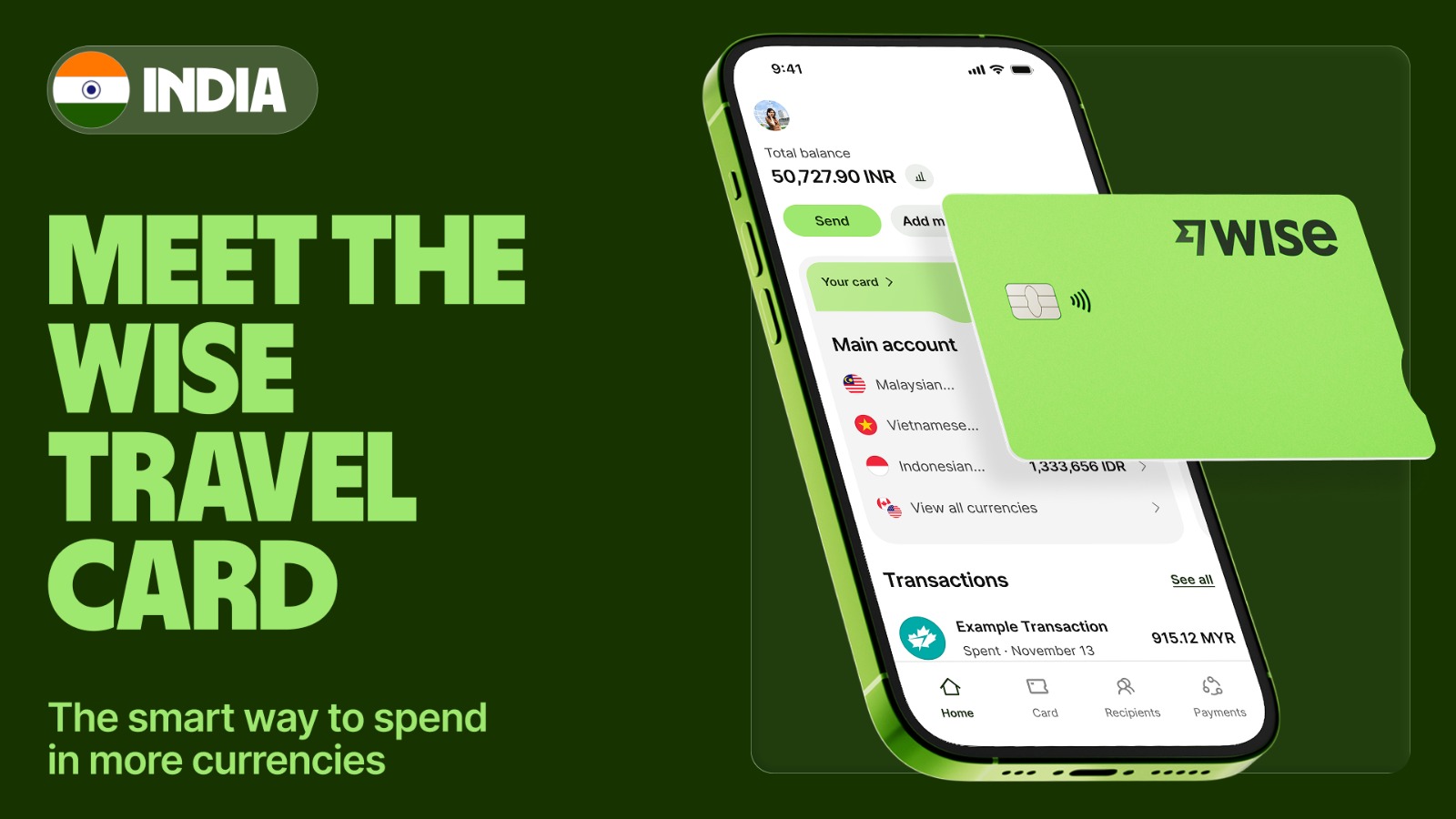 वाइज़ का मल्टी-करेंसी ट्रैवल कार्ड भारत में लॉन्च, 75,000 भारतीय यात्रियों ने जताया भरोसा