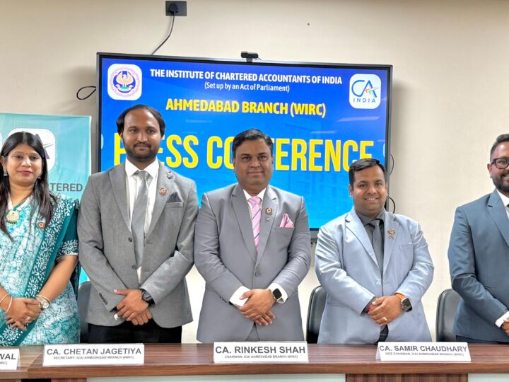 सीए (CA) के लिए वैश्विक अवसर: सीए रिंकेश शाह आईसीएआई (ICAI) अहमदाबाद के नवनिर्वाचित अध्यक्ष बने