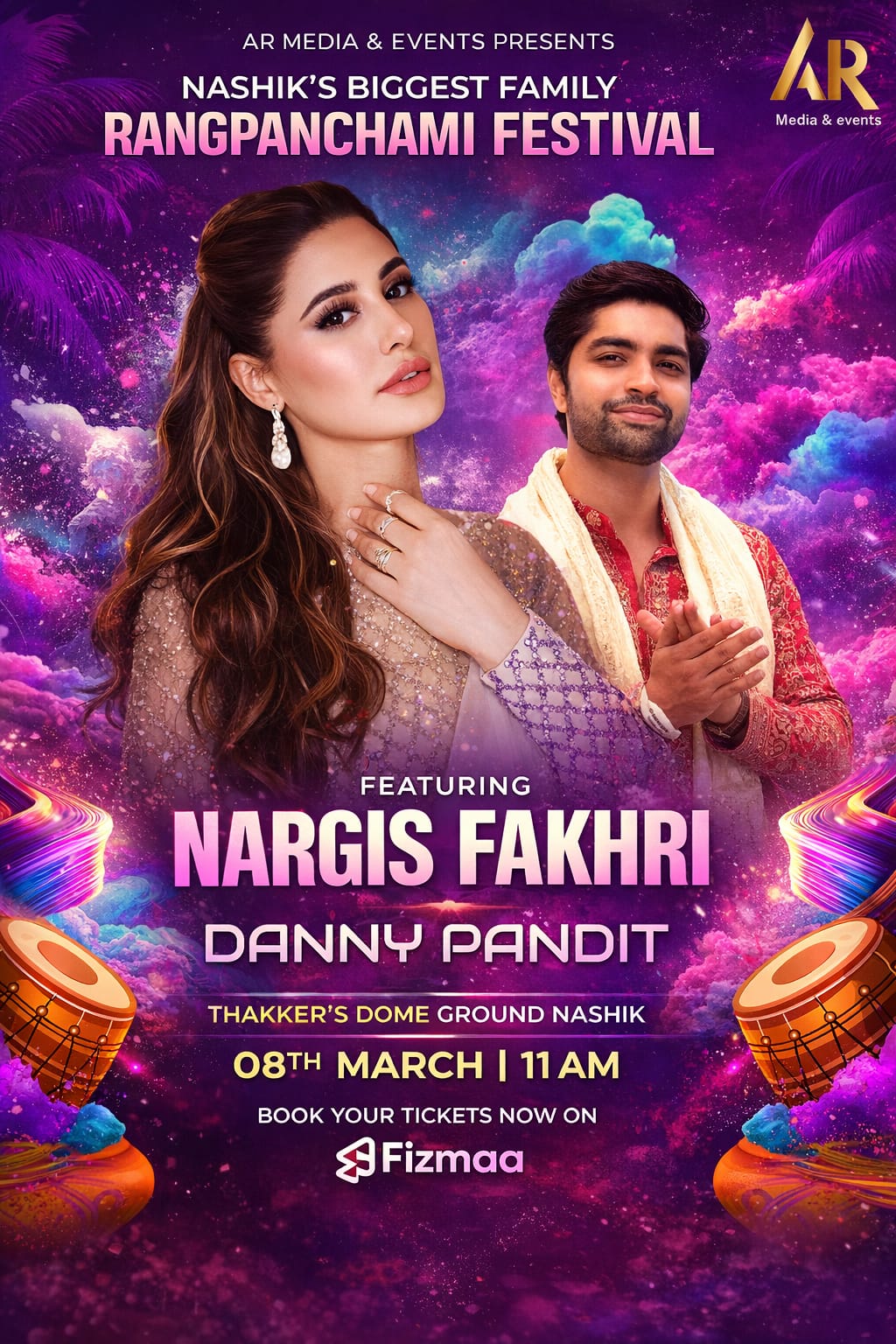 नाशिक की अब तक की सबसे बड़ी रंगपंचमी: ‘रंग दे नाशिक’