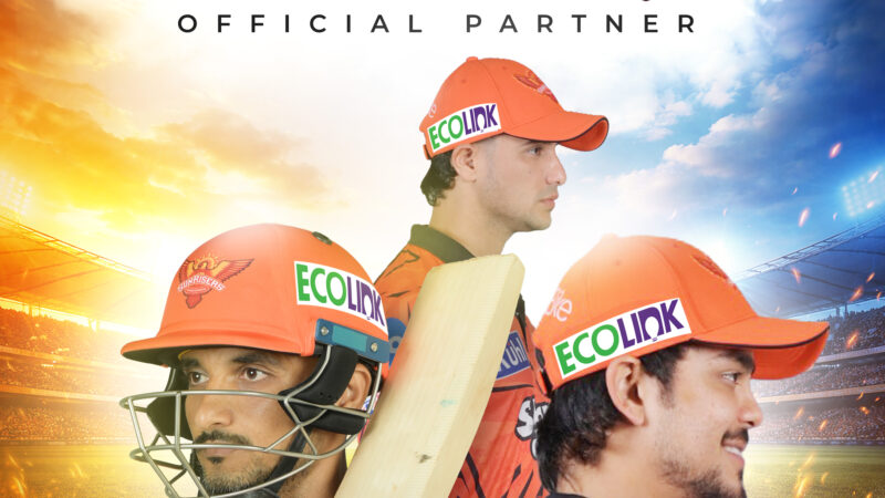 ईकोलिंक आगामी टी20 सीज़न के लिए सनराइजर्स हैदराबाद का ऑफिशियल पार्टनर बना