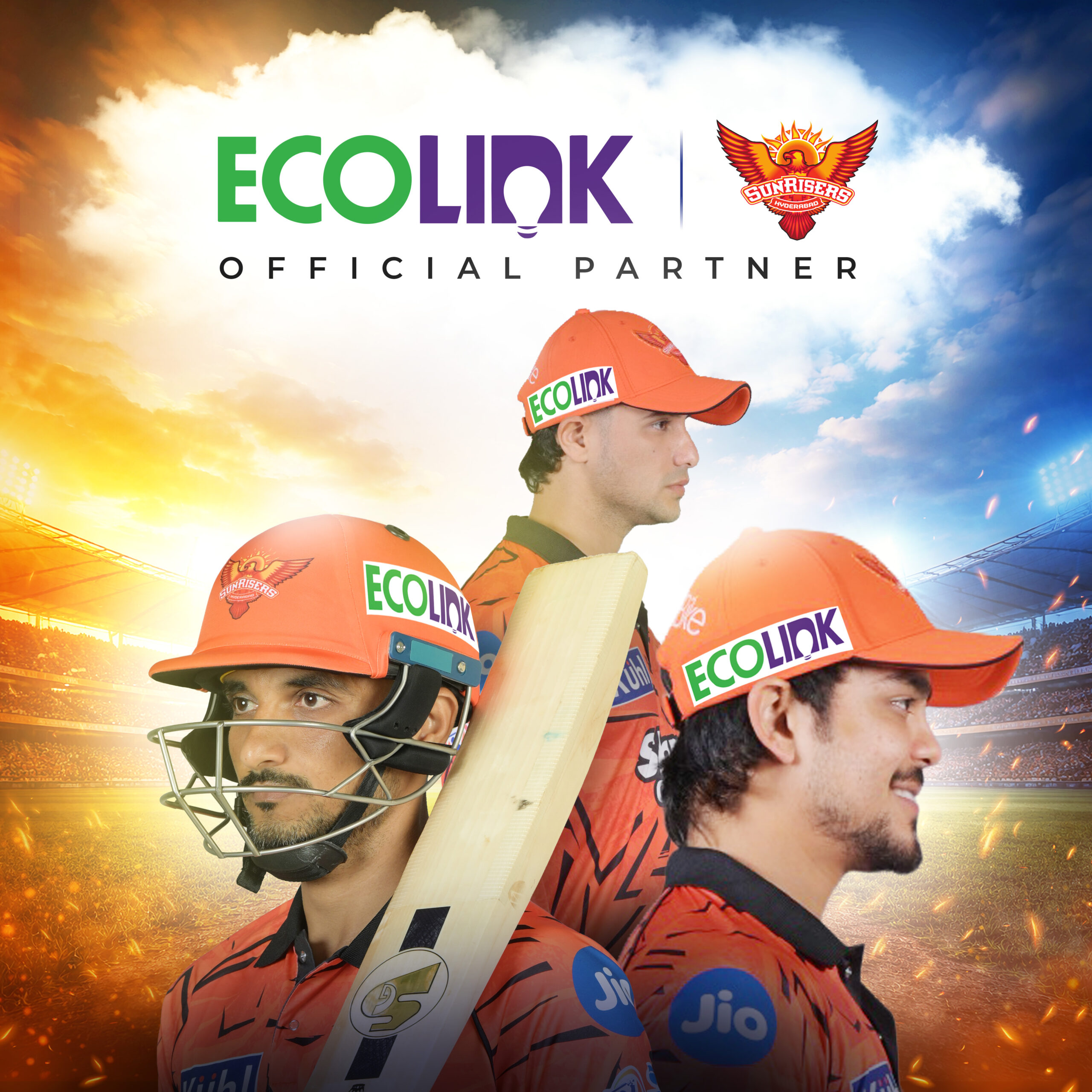 EcoLink joins Sunrisers Hyderabad as the official partner for upcoming T20 season