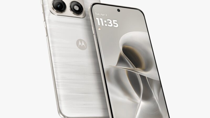 मोटोरोला ने लॉन्‍च किया Motorola edge 70 pro – कम रोशनी में भी प्रो ग्रेड सोनी LYTIA™ 710 कैमरा से पावर्ड बेमिसाल फोटोग्राफी, मीडियाटेक डाइमेंसिटी 8500 एक्‍सट्रीम के साथ एआई संचालित एडवांस्‍ड इमेजिंग एवं परफॉर्मेंस, और लग्‍ज़री डिजाइन एवं फिनिश सिर्फ 36,999* रुपये में