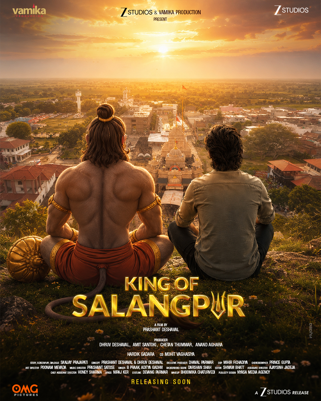 ज़ी स्टूडियोज़ और वामिका फिल्म्स गुजराती भक्ति फिल्म ‘किंग ऑफ सालंगपुर’ के ज़रिए पेश करेंगे आस्था की एक प्रभावशाली कहानी