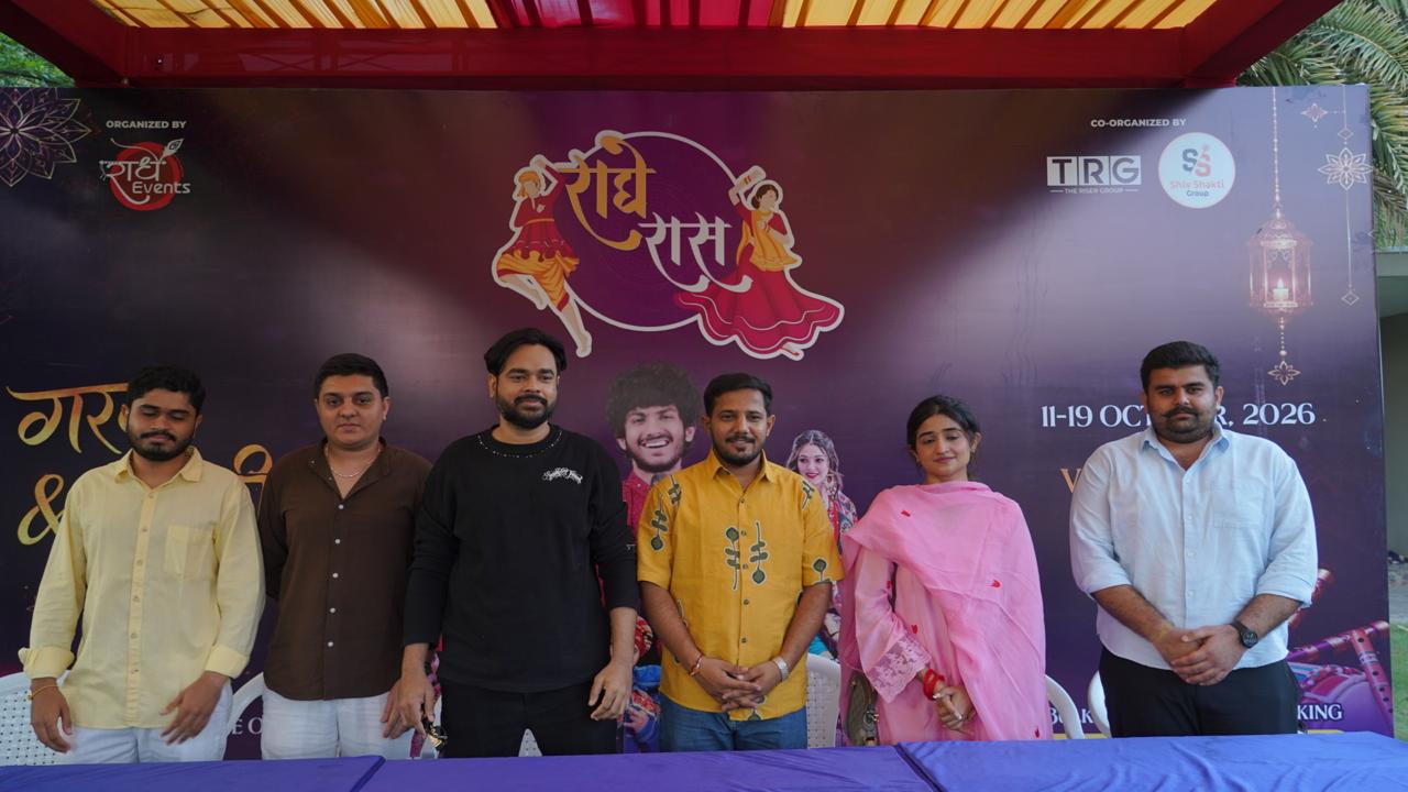 राधे इवेंट्स द्वारा मंडली, लाइव परफॉर्मेंस और किफायती पास दरों के साथ ‘राधे रास नवरात्रि 2026’ की घोषणा; अहमदाबाद में जमेगा गरबा का रोमांच